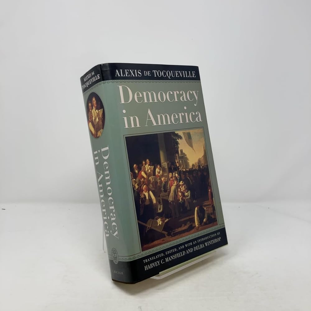 Democracy in America: Translated, Edited, and With an Introduction by Harvey C. Mansfield and Delba Winthrop cover image