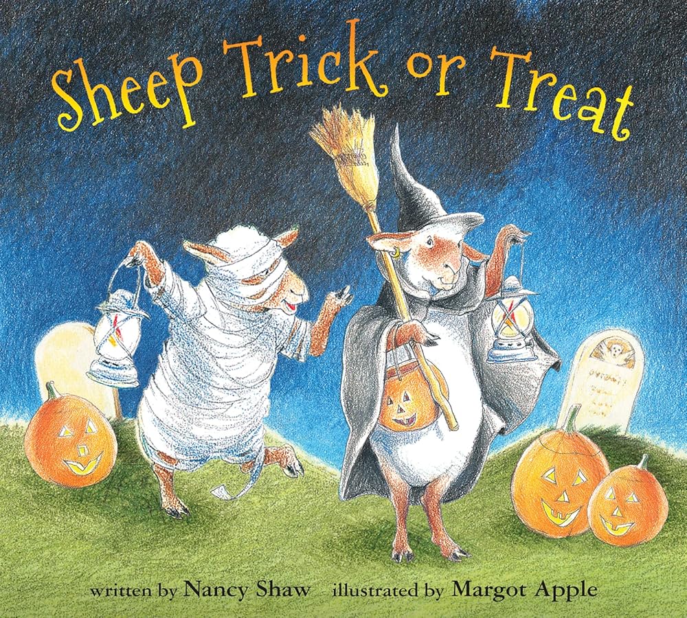 Sheep Trick or Treat Board Book (Sheep in a Jeep) cover image