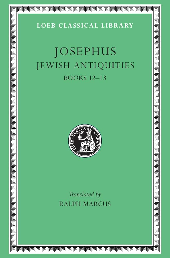 Jewish Antiquities, Volume V: Books 12–13 cover image