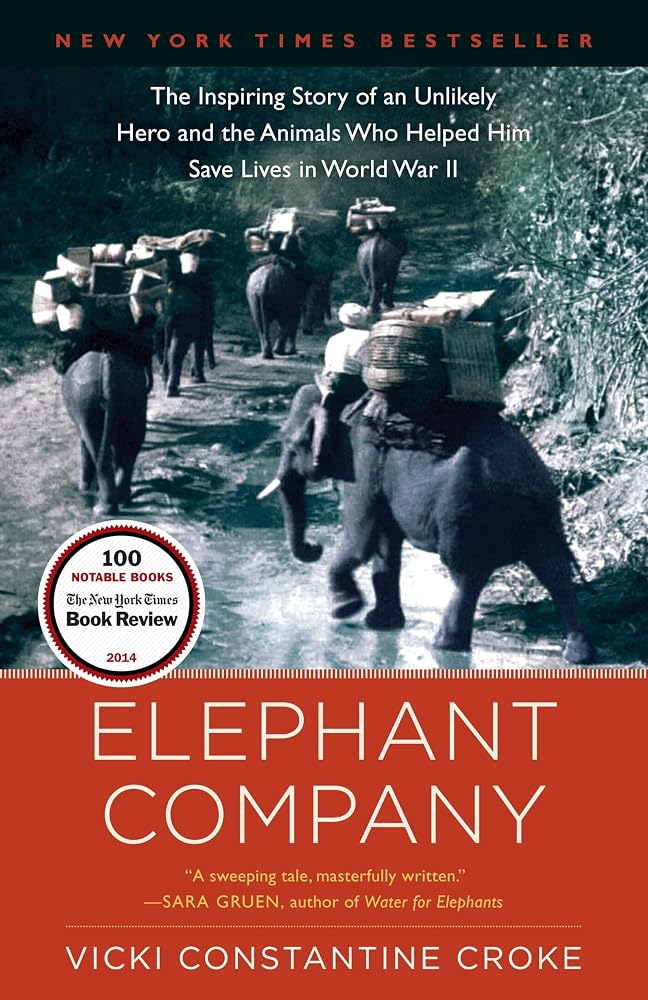 Elephant Company: The Inspiring Story of an Unlikely Hero and the Animals Who Helped Him Save Lives in World War II cover image