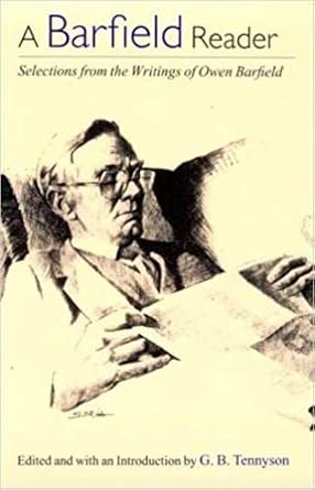 A Barfield Reader: Selections from the Writings of Owen Barfield cover image