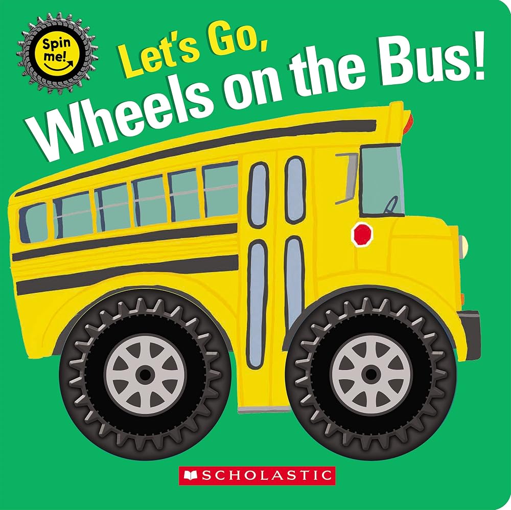 Let's Go, Wheels on the Bus! (Spin Me!) cover image