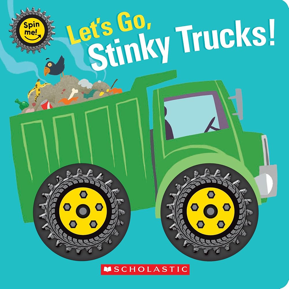 Let's Go, Stinky Trucks! (Spin Me!) cover image