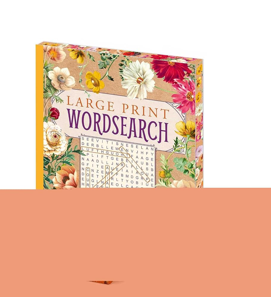 Large Print Wordsearch cover image