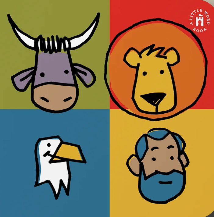 Ox, Lion, Eagle, Man