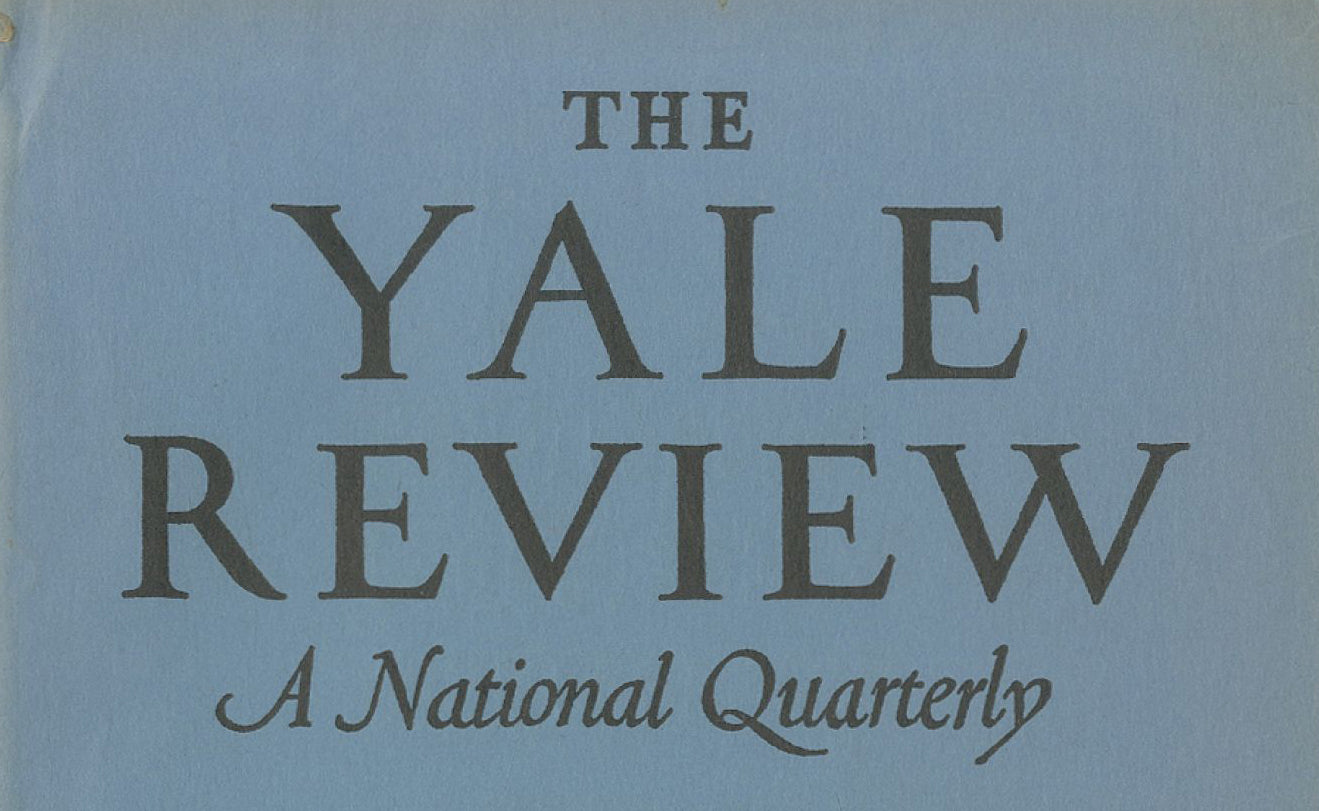 The Yale Review: Vol. LIII No. 2 Winter 1964