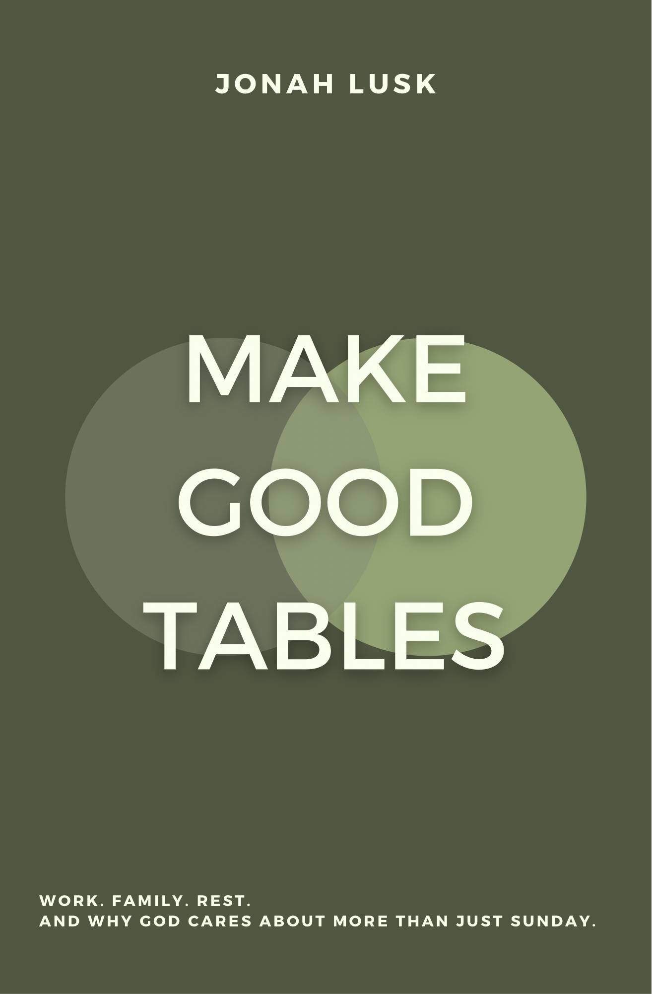 Make Good Tables