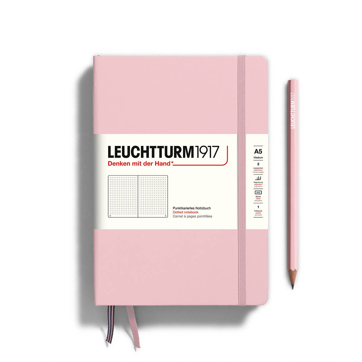 Notebooks - Medium (A5): Lemon / Hardcover / Dotted