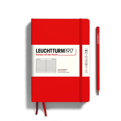 Notebooks - Medium (A5): Pacific Green / Hardcover / Ruled