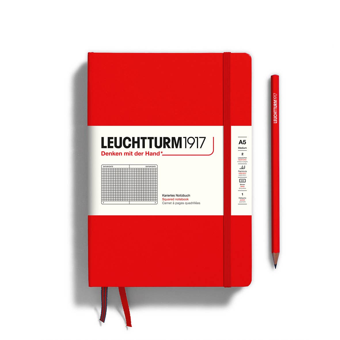 Notebooks - Medium (A5): Sage / Hardcover / Ruled