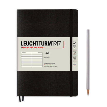 Notebooks - Medium (A5): Stone Blue / Hardcover / Plain