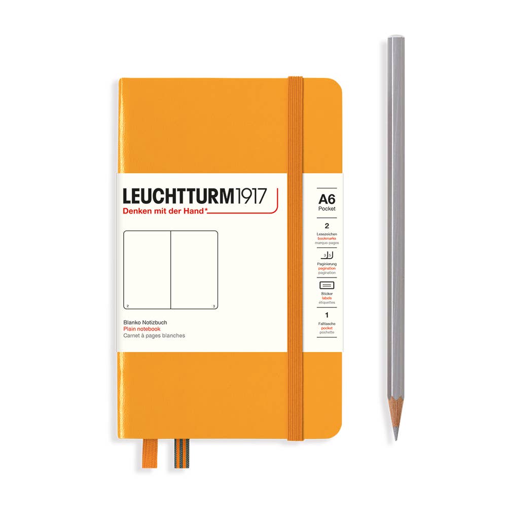 Notebooks - Pocket (A6): Rising Sun / Hardcover / Plain