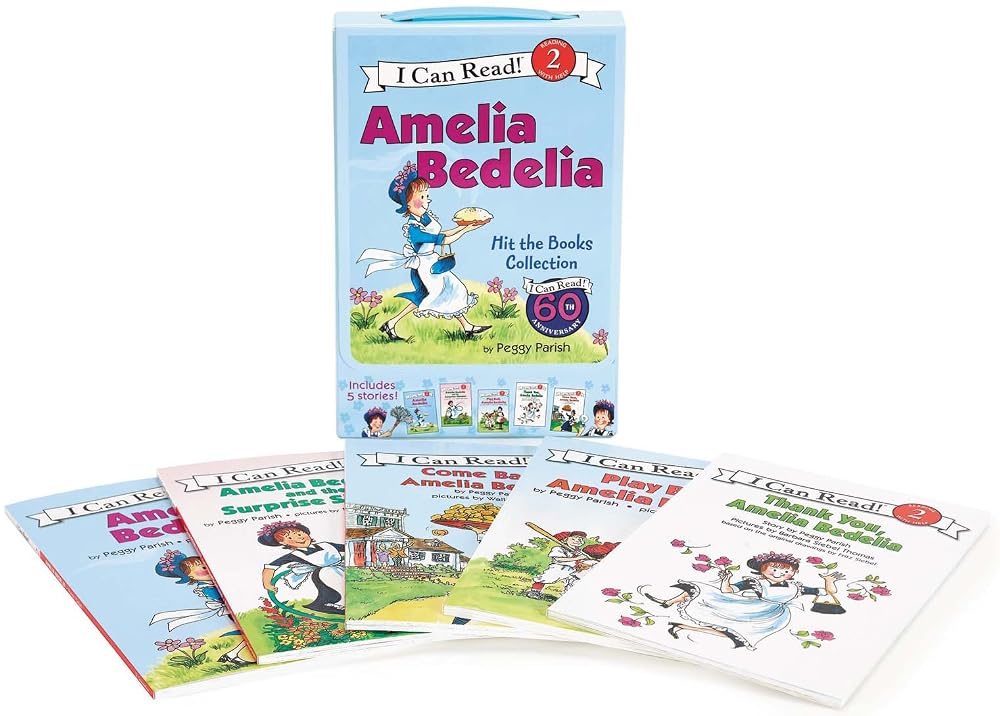 Amelia Bedelia 5-Book I Can Read Box Set #1: Amelia Bedelia Hit the Books (I Can Read Level 2) cover image