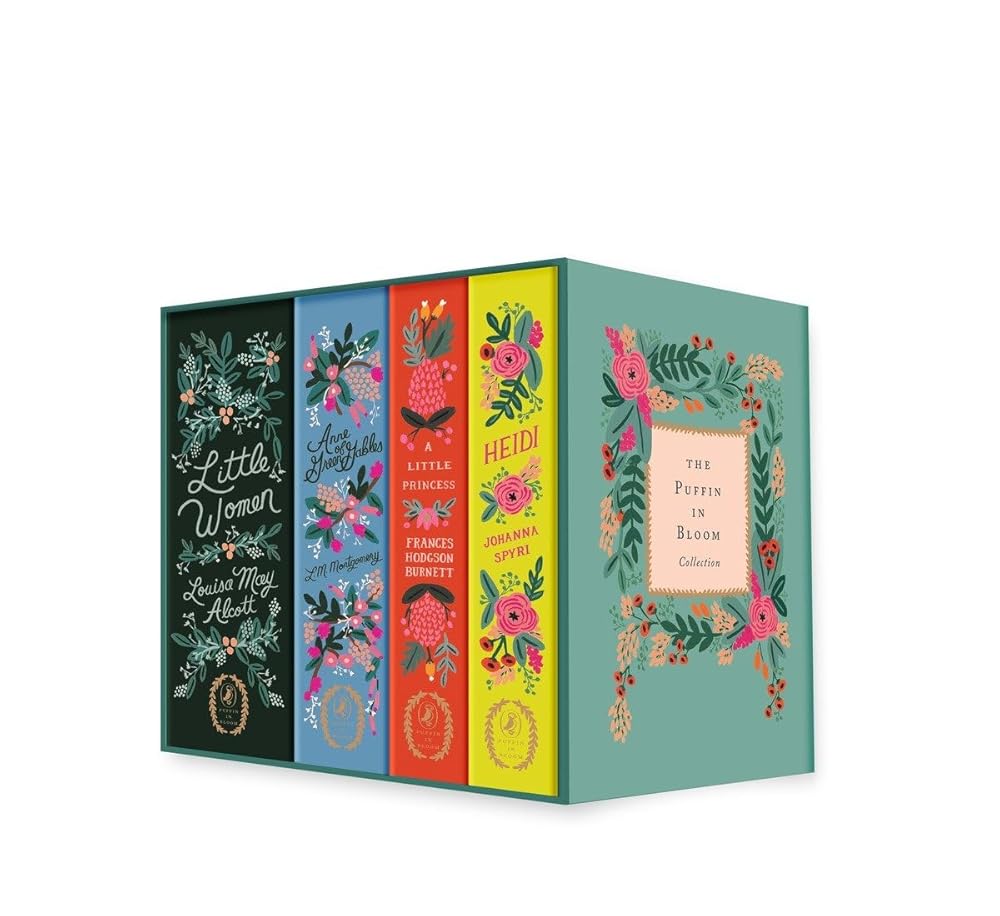 The Puffin in Bloom 4-Book Collection: Anne of Green Gables, Heidi, Little Women, and A Little Princess cover image