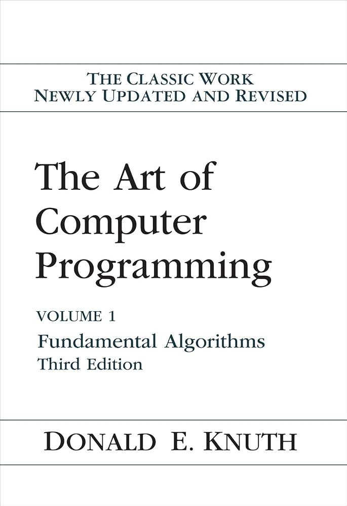 The Art of Computer Programming, Vol. 1: Fundamental Algorithms, 3rd Edition cover image