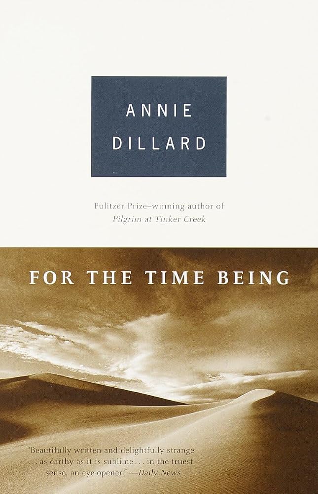 For the Time Being: Essays (PEN Literary Award Winner) cover image