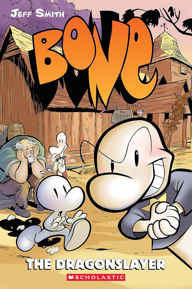 The Dragonslayer: A Graphic Novel (BONE #4) cover image