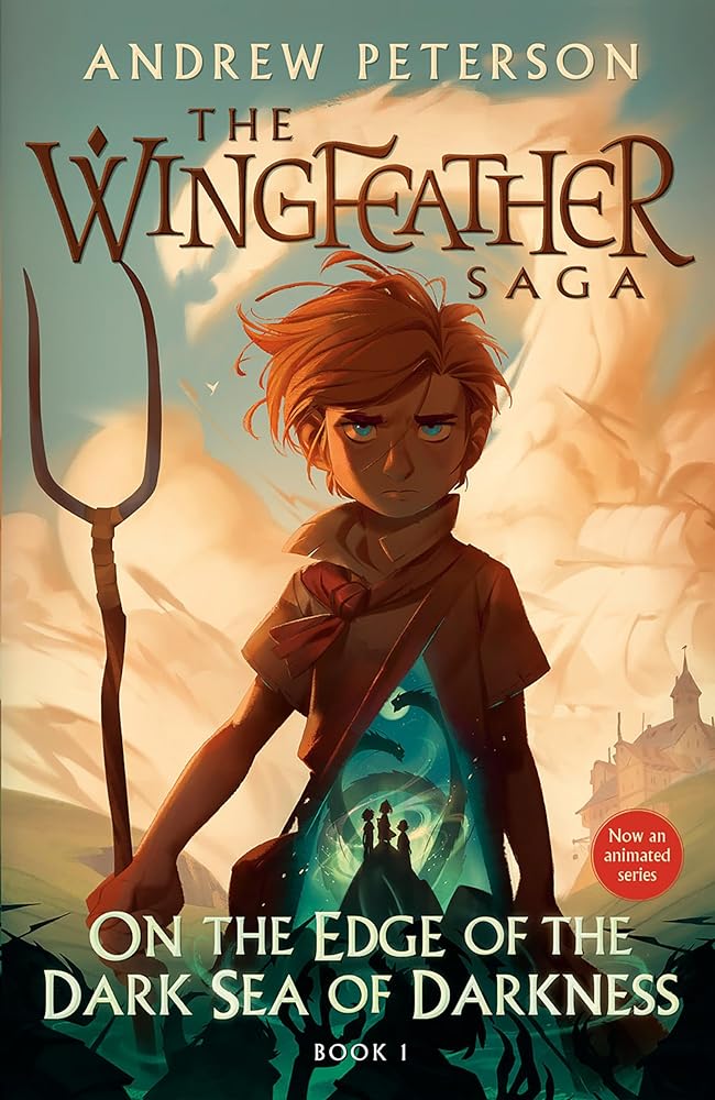 On the Edge of the Dark Sea of Darkness: The Wingfeather Saga Book 1 cover image