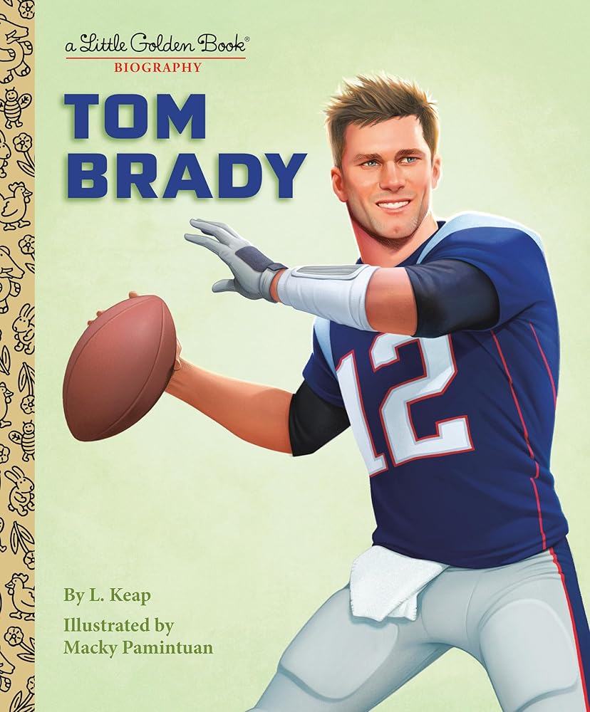 Tom Brady: A Little Golden Book Biography cover image