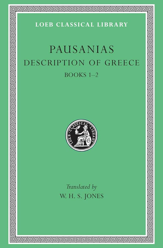 Description of Greece, Volume I: Books 1–2 cover image