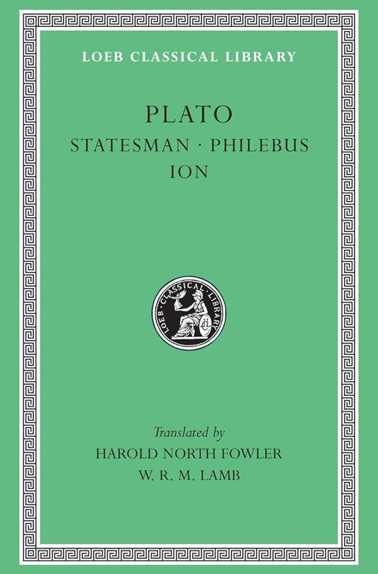 Statesman. Philebus. Ion cover image