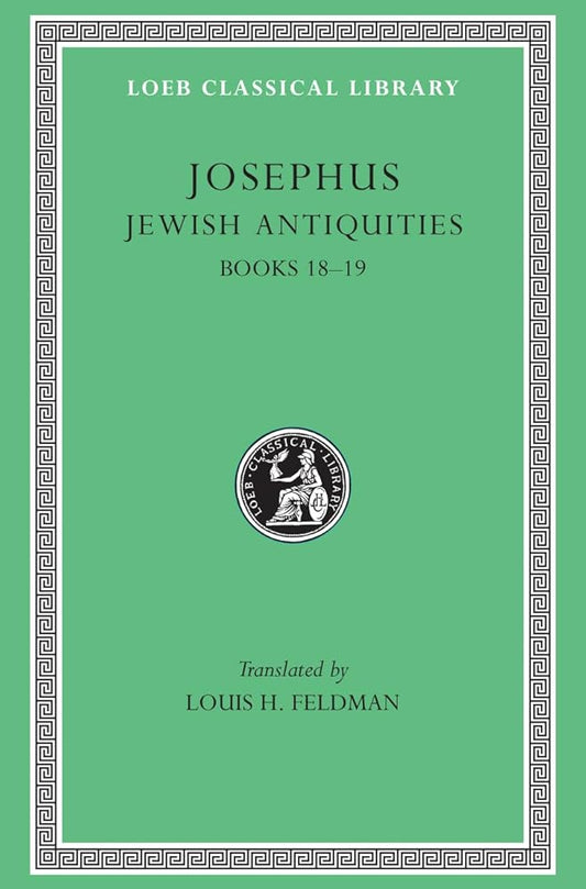 Jewish Antiquities, Volume VIII: Books 18–19 cover image