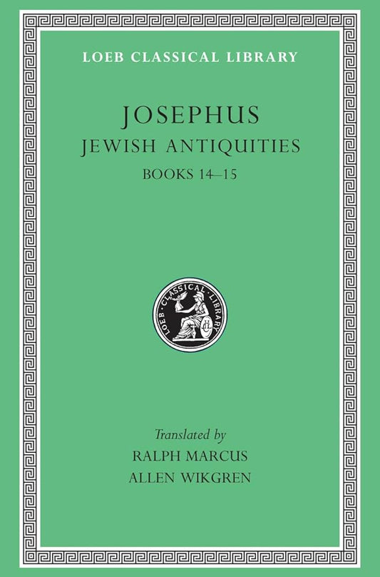 Jewish Antiquities, Volume VI: Books 14–15 cover image