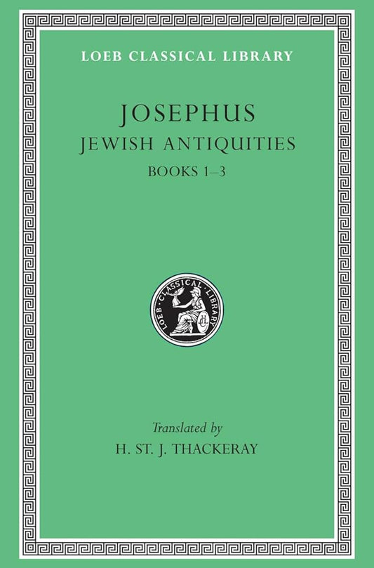 Jewish Antiquities, Volume I: Books 1-3: 242 cover image