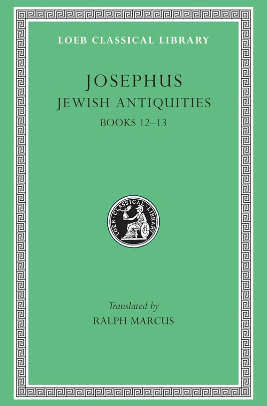 Jewish Antiquities, Volume V: Books 12–13 cover image