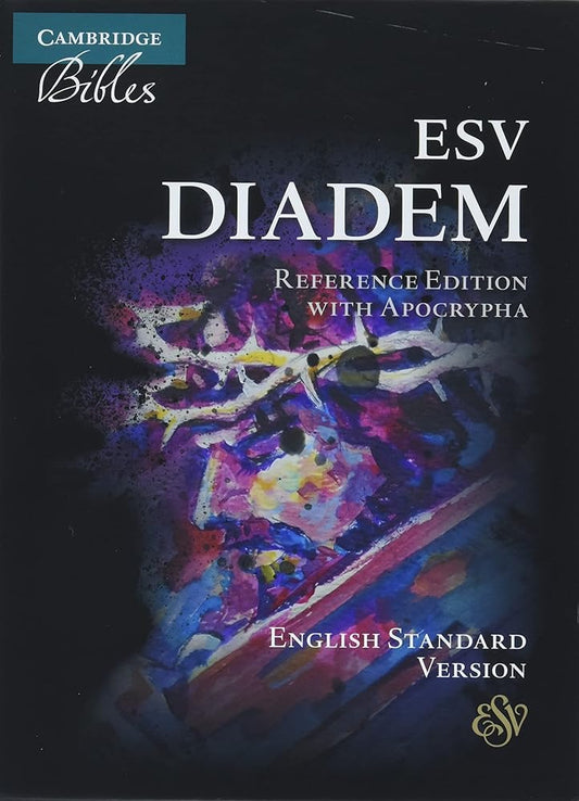ESV Diadem Reference Edition with Apocrypha Red Calfskin leather, Red-letter Text, ES545:XRAL cover image