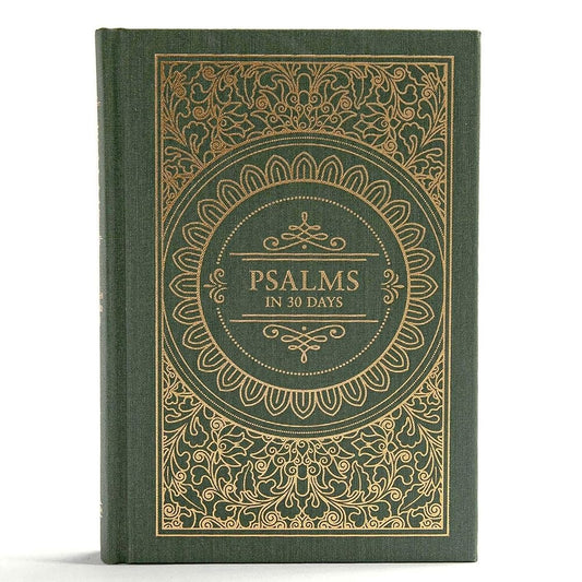 Psalms in 30 Days: CSB Edition, Black Letter, Daily Readings, Prayers, Easy-to-Read Type cover image