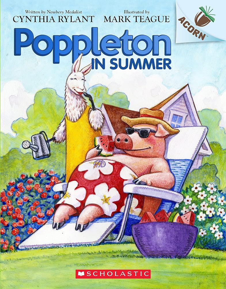Poppleton in Summer: An Acorn Book (Poppleton #6) (6) cover image