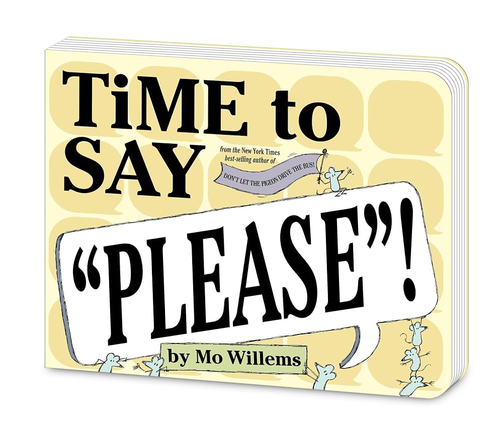 Time to Say Please! (Board Book) cover image