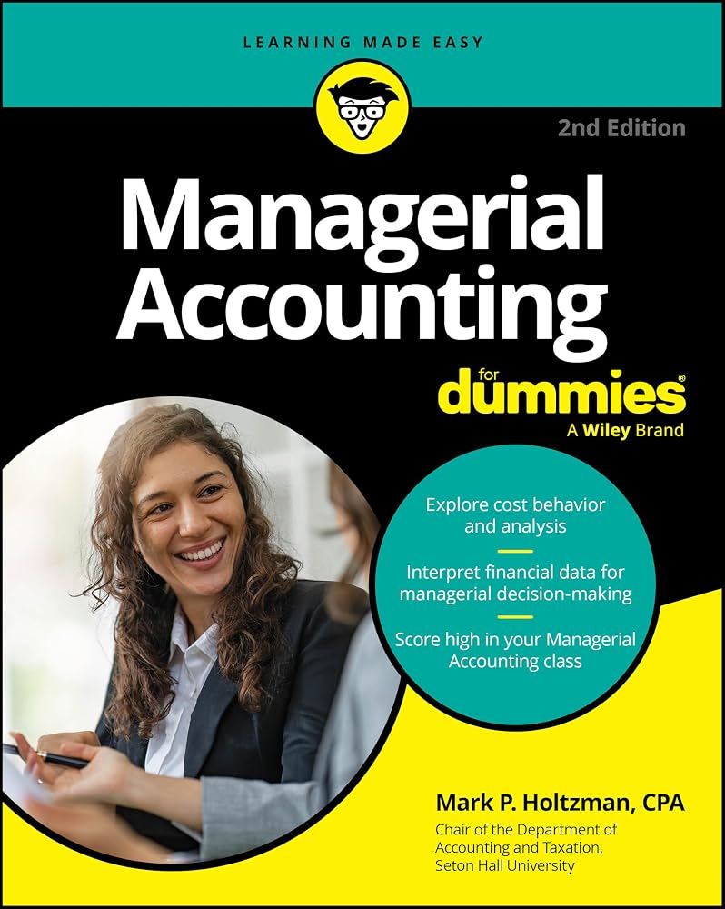 Managerial Accounting For Dummies (For Dummies (Business & Personal Finance)) cover image