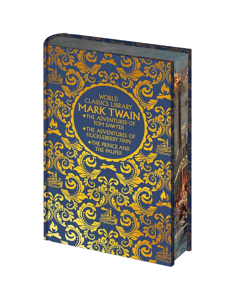 World Classics Library: Mark Twain: The Adventures of Tom Sawyer, The Adventures of Huckleberry Finn, The Prince and the Pauper cover image