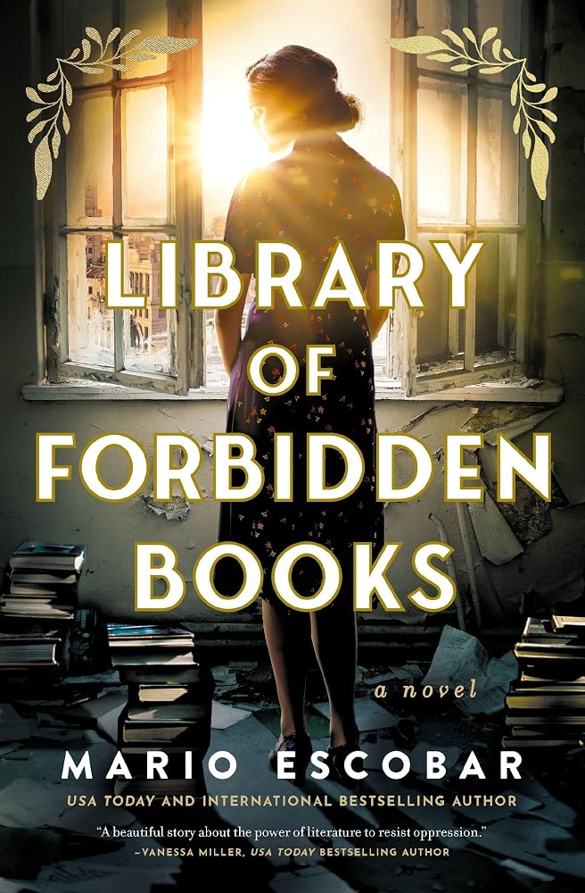 Library of Forbidden Books: A sweeping historical fiction novel about a librarian protecting banned books in Nazi Germany cover image