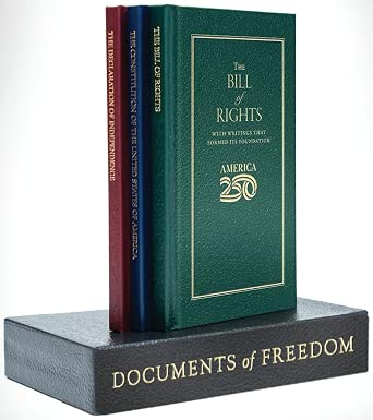 Documents of Freedom Boxed Set (America 250 Edition) (Books of American Wisdom) cover image