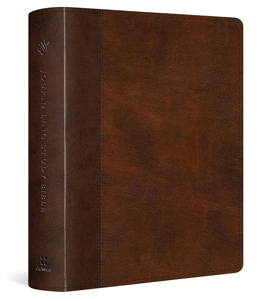ESV Journaling Study Bible (TruTone, Brown/Chestnut, Timeless Design): Holy Bible, English Standard Version cover image