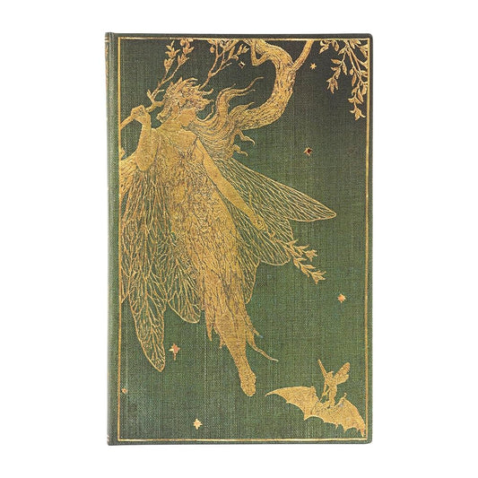 Olive Fairy Maxi Dot Grid Hardcover Journal, 192pg, 120GSM by Paperblanks (Lang's Fairy Books) cover image