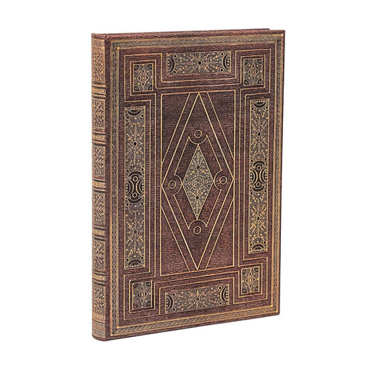 First Folio Midi Hardcover Address Book, 144pg, 120GSM by Paperblanks (Shakespeare's Library) cover image
