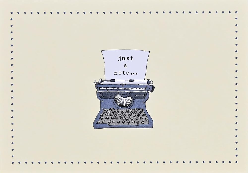Typewriter Note Cards (Stationery, Boxed Cards) cover image