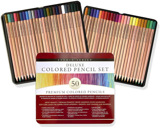 Studio Series Deluxe Colored Pencil Set (Set of 50) cover image