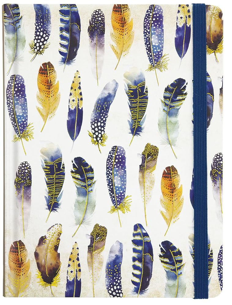 Watercolor Feathers Journal (Diary, Notebook) cover image