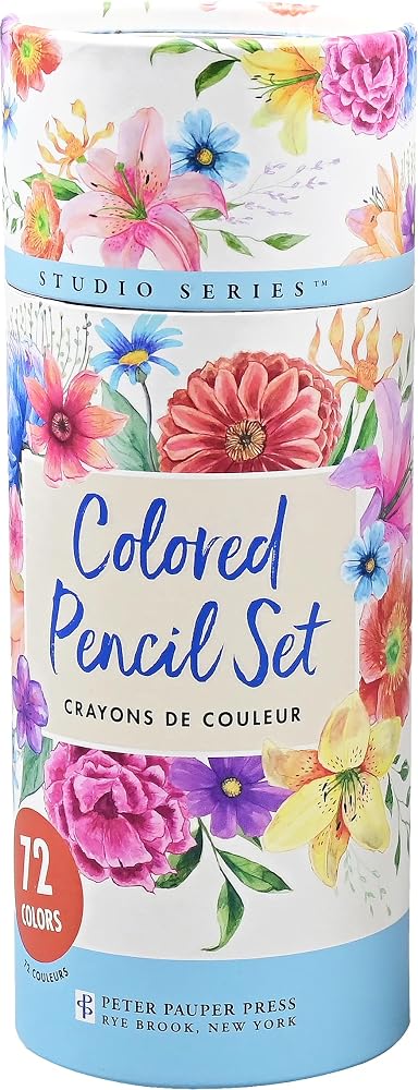 Studio Series Colored Pencil Tube Set (72-colors) cover image