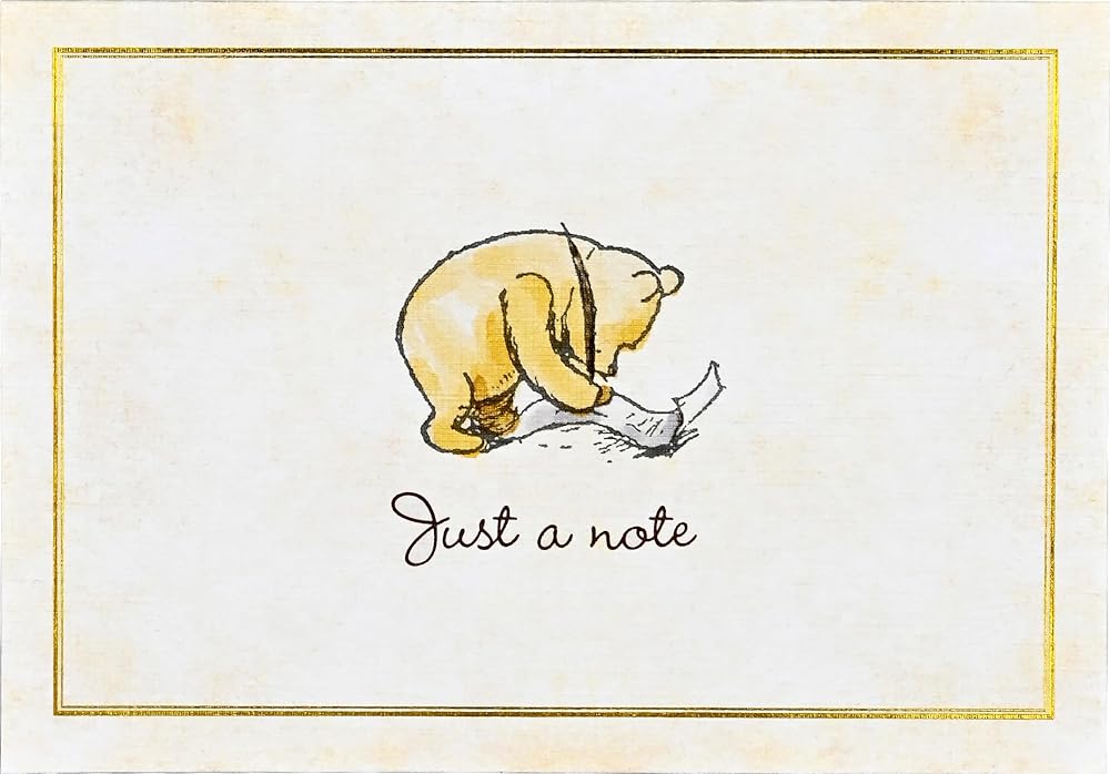 Winnie-the-Pooh Note Cards (14 cards, 15 self-sealing envelopes) cover image