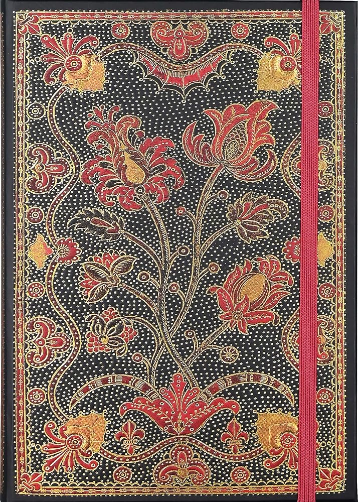 French Mosaic Journal (Deluxe binding with gold gilded pages) cover image