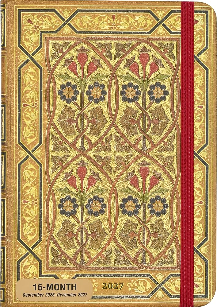 2027 Art Nouveau Weekly Planner (16 months, Sept 2026 to Dec 2027) cover image
