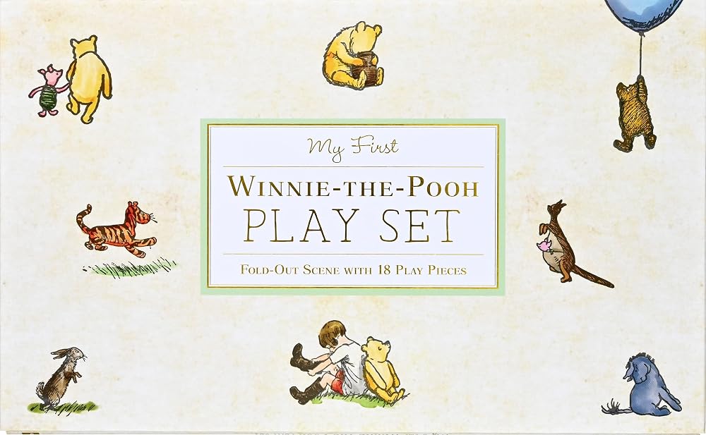 Winnie-the-Pooh Fold-Out Play Set (Includes 18 durable character pieces for endless fun) cover image