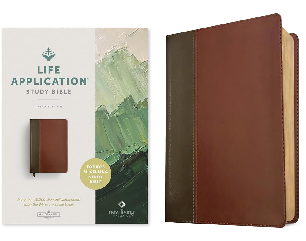 NLT Life Application Study Bible, Third Edition [Bible] 2019 cover image