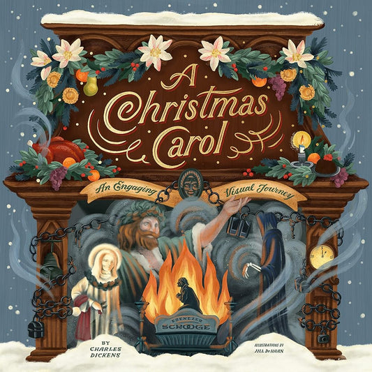 A Christmas Carol: An Engaging Visual Journey (Visual Journey Series) cover image